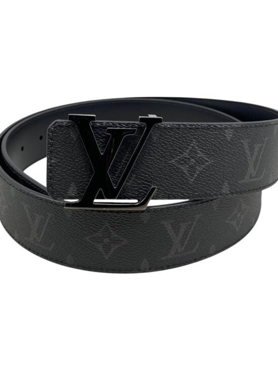 Louis Vuitton Accessories - Louis Vuitton Belt LV Initial Reversible Monogram Eclipse